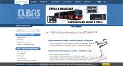 Desktop Screenshot of elbas.cz